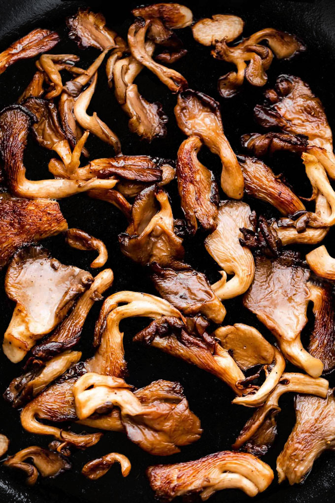 sautéed oyster mushrooms