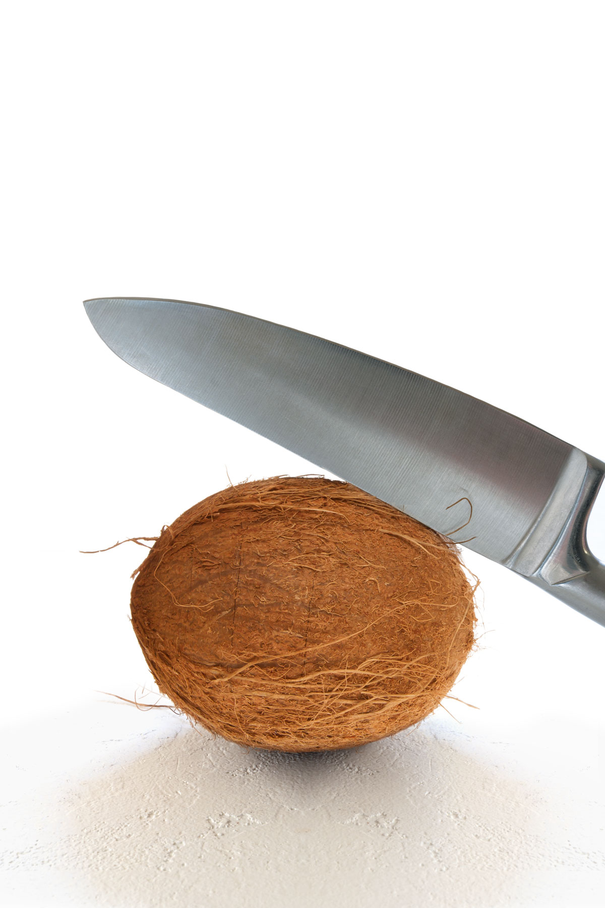 how to crack a coconut open