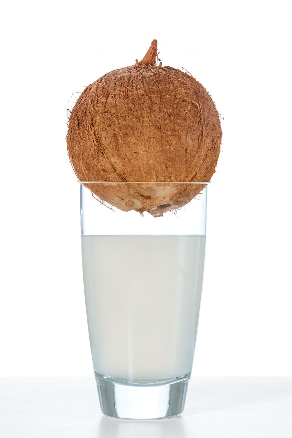 how to drain a mature coconut