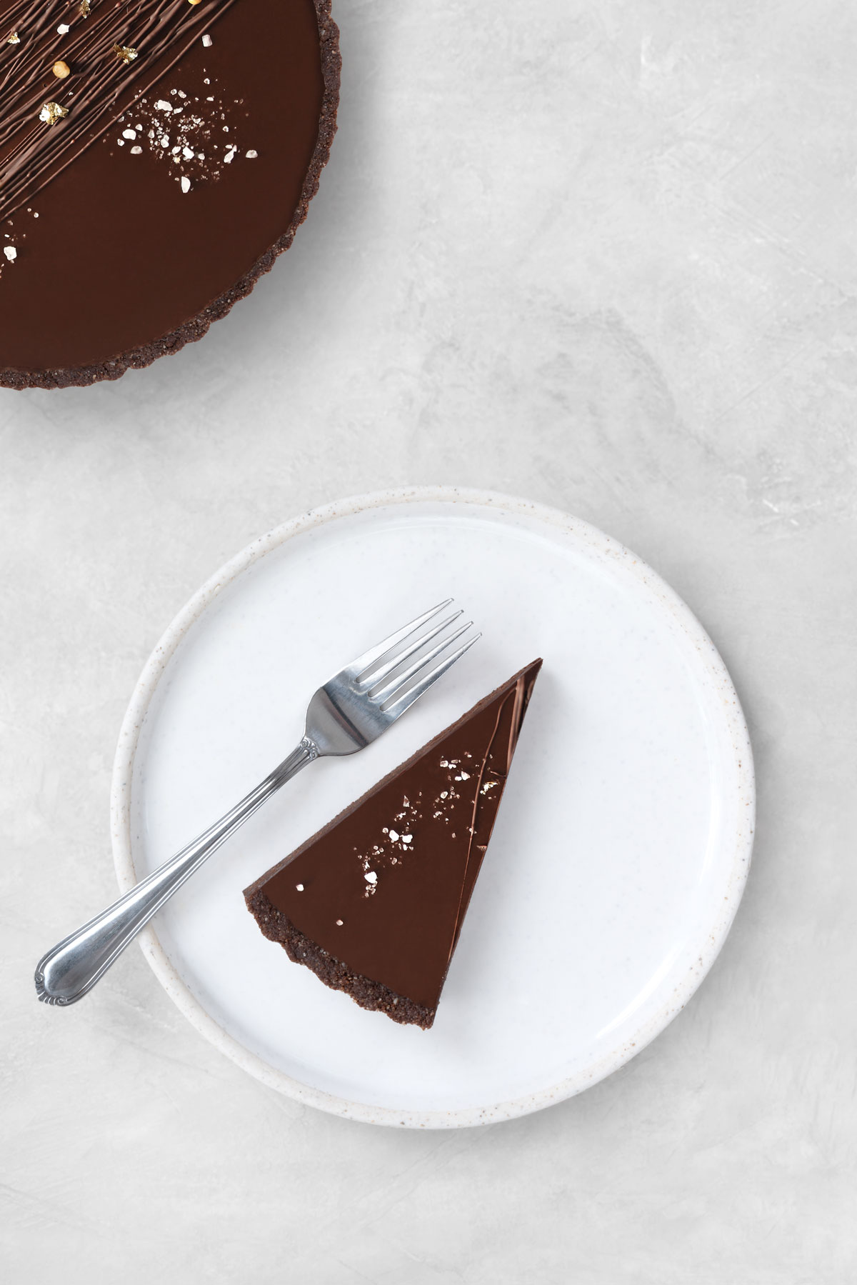 homemade Nutella tart