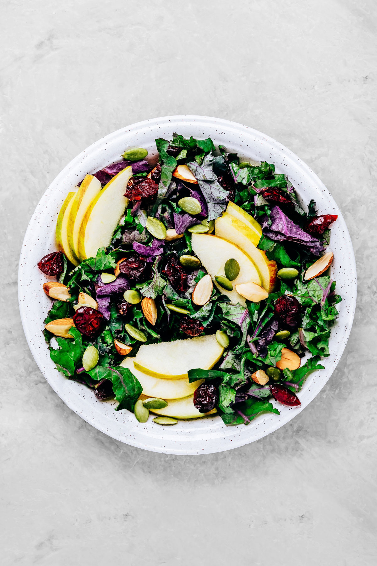 apple kale salad