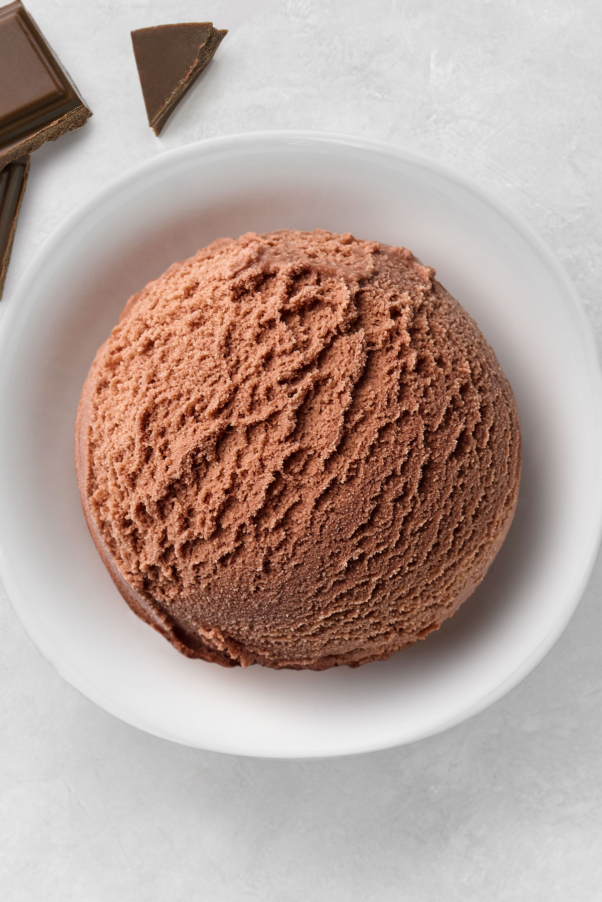 vegan no-churn chocolate ice cream