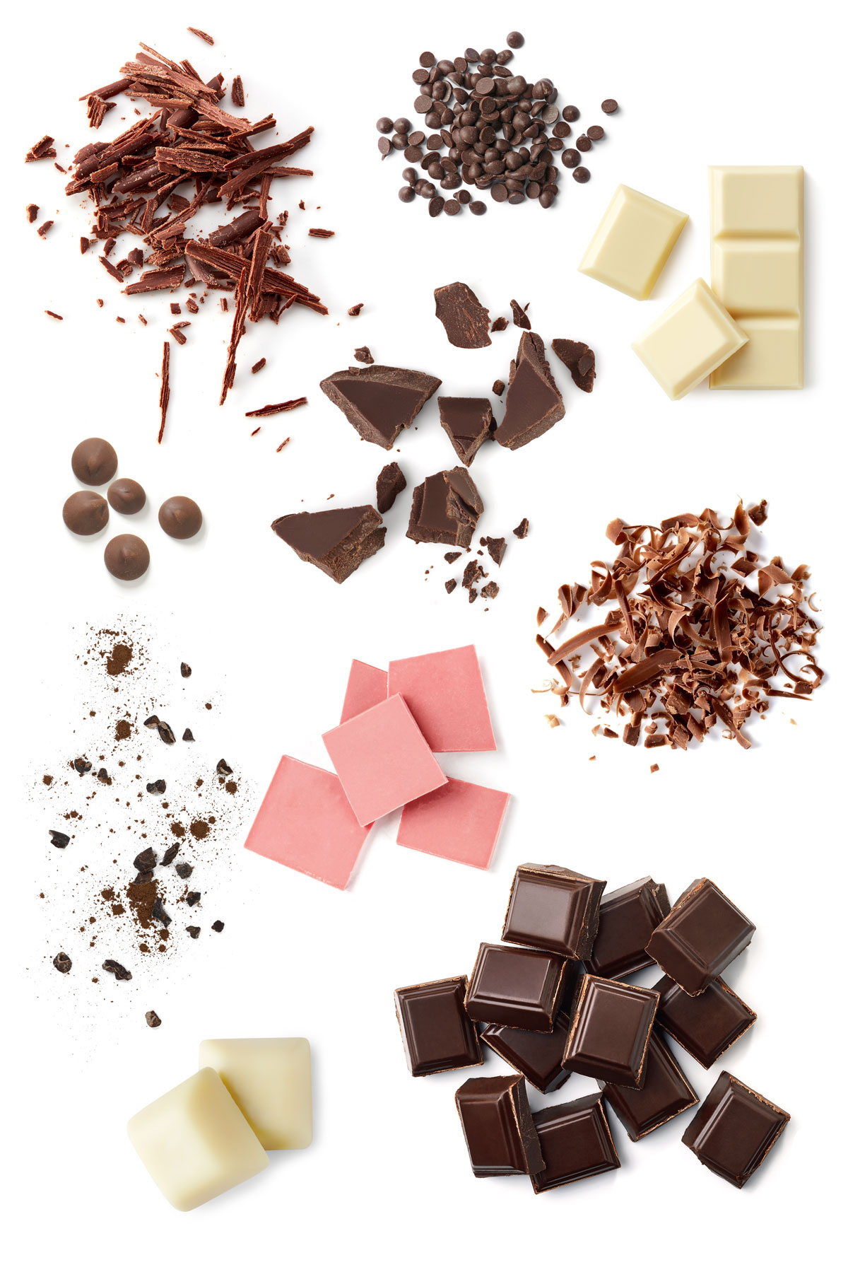 types of chocolate