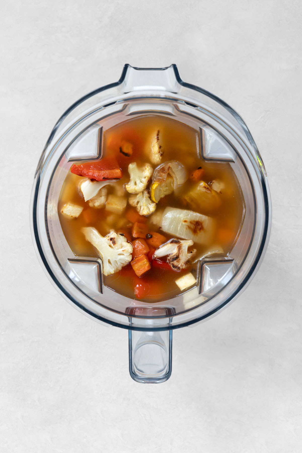 how to make roasted vegetable soup