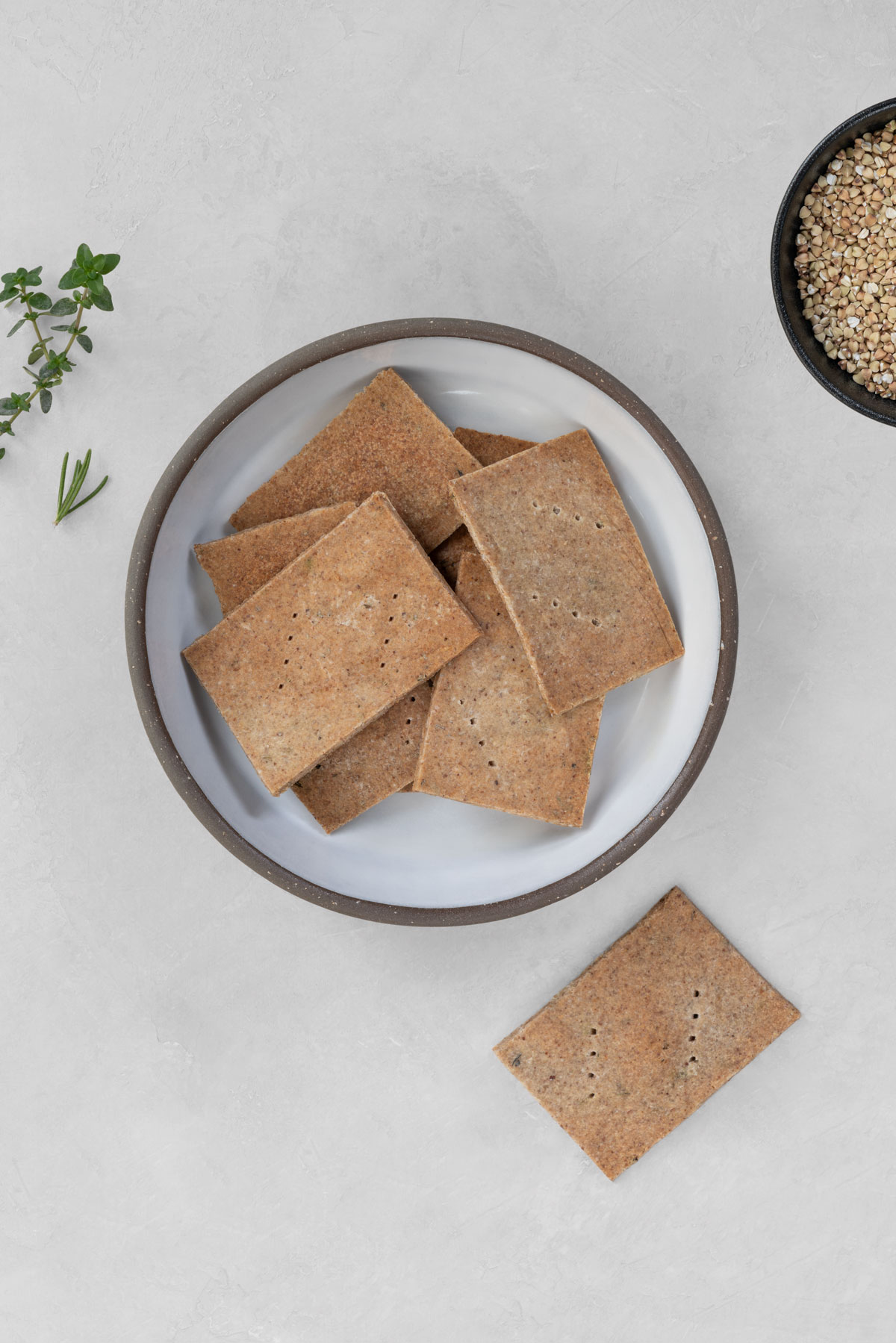 buckwheat crackers recipe
