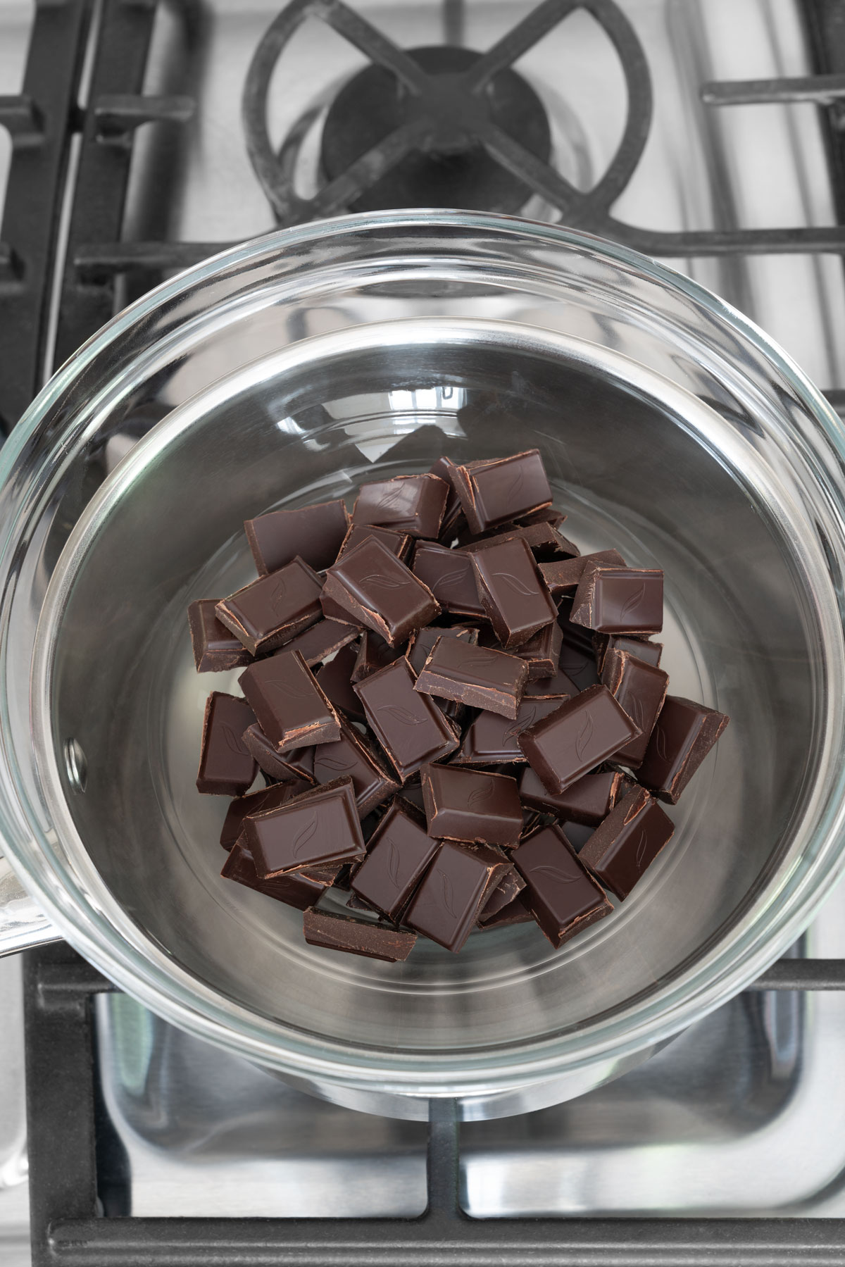 how to melt chocolate in a double boiler