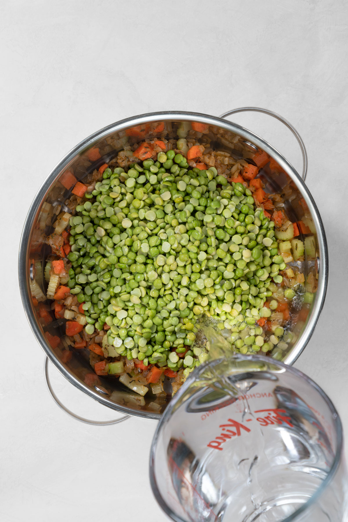 how to make green split pea soup