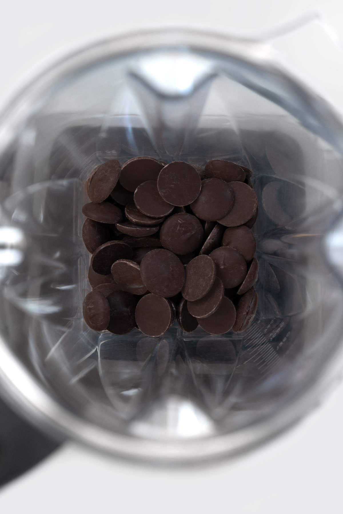 how to melt chocolate in a blender