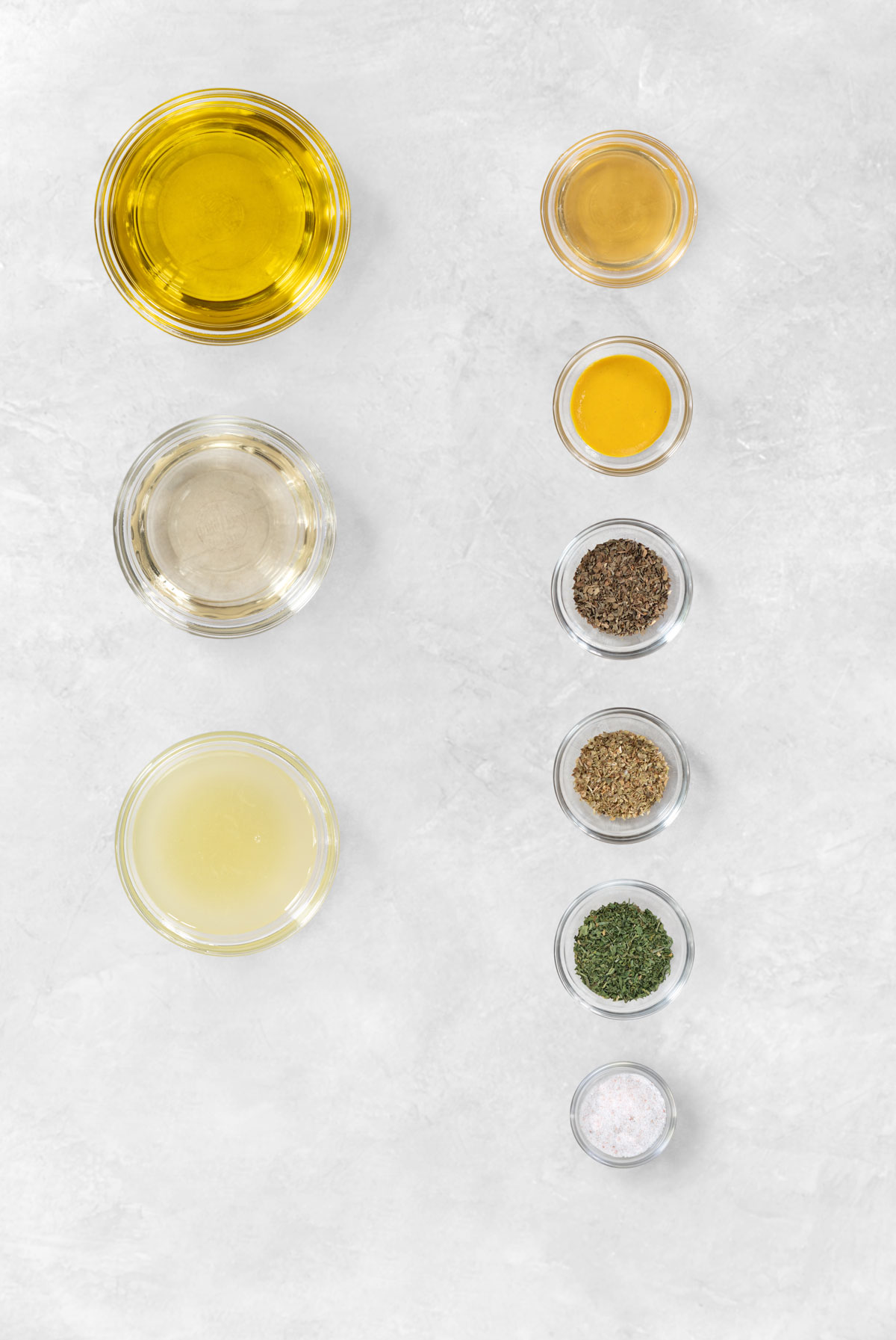 ingredients for Italian dressing