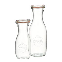 Weck juice jars - 500 ml and 1000 ml